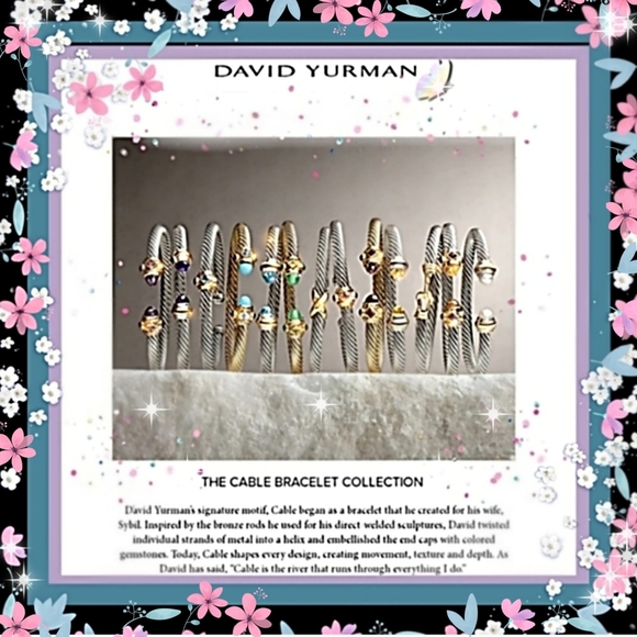 🔱DAVID YURMAN NEW! AUTH AMETHYST RENAISSANCE🔱M - Picture 5 of 8